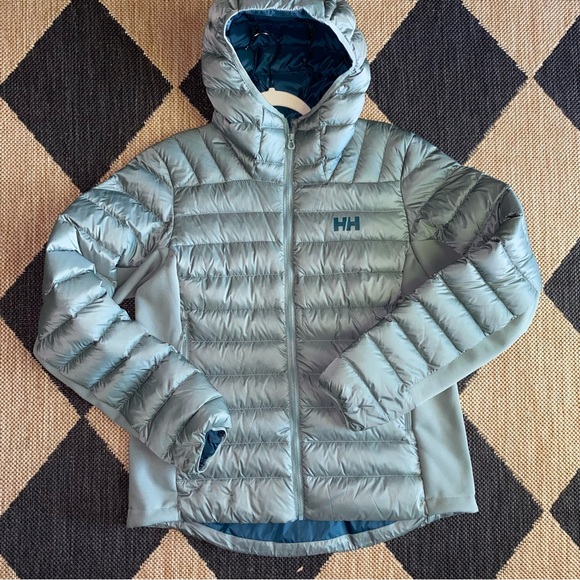 HH Helly Hansen $250 Womens LG Verglas Down Hybrid Hood 2.0 NWOT - Picture 5 of 16